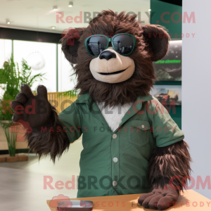 Mascot karakter van een...