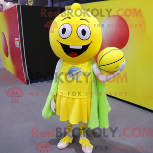 Mascottekarakter van een...