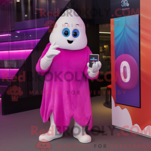 Postava maskota Magenta...