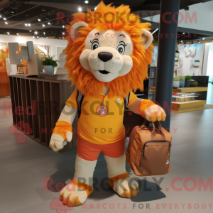 Mascot character of a...