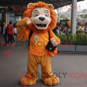 Mascot character of a...
