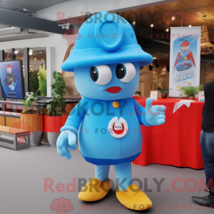 Mascot character of a Sky...