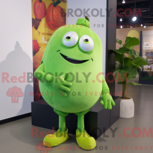 Mascot karakter van een...