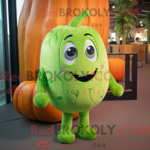 Mascot character of a Lime...
