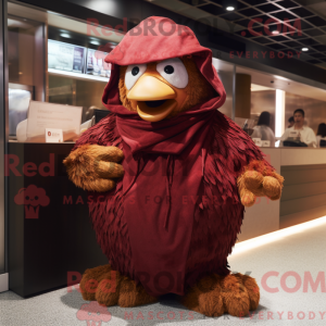 Mascot karakter van een...