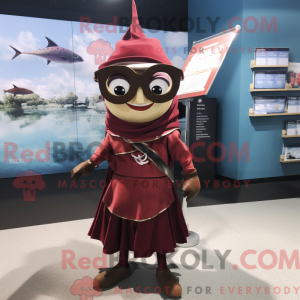 Mascot character of a...
