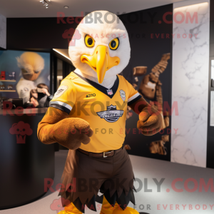 Mascot character of a Gold...