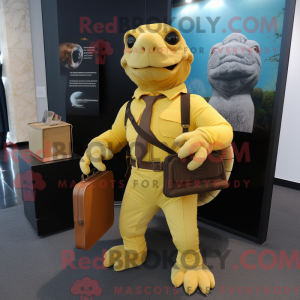 Mascot character of a...