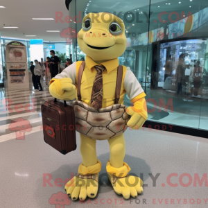 Mascot character of a...