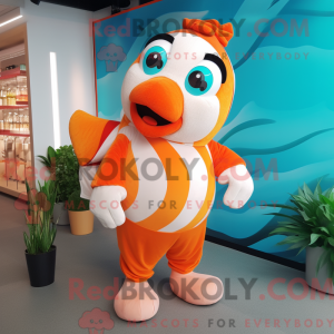 Mascot character of a Cream...