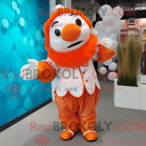 Mascot character of a Cream...