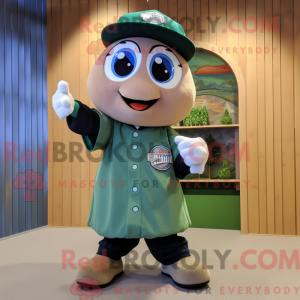 Mascot character of a Olive...