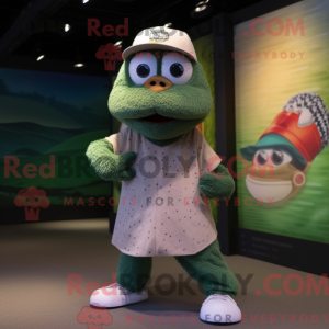 Personagem de máscara de um...