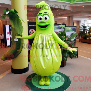 Mascot character of a Lime...