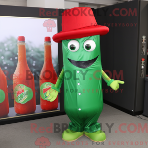 Mascot karakter van een...
