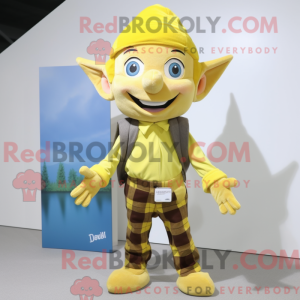 Mascot character of a...
