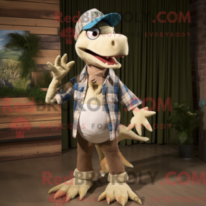 Mascot character of a Cream...