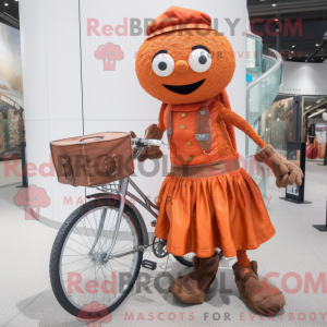 Mascot character of a Rust...