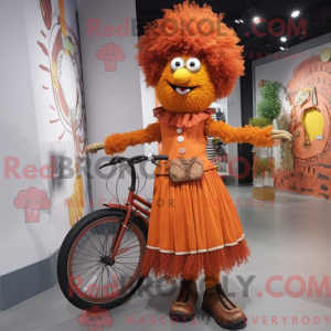 Mascot character of a Rust...