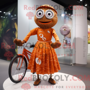 Mascot character of a Rust...