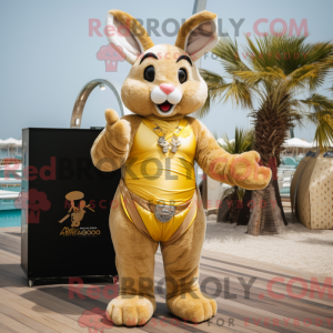 Mascot character of a Gold...