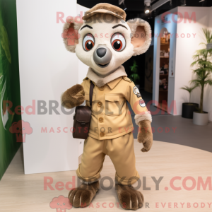 Personnage mascotte d un...
