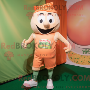 Mascot karakter van een...