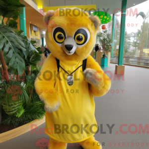 Mascot karakter van een...