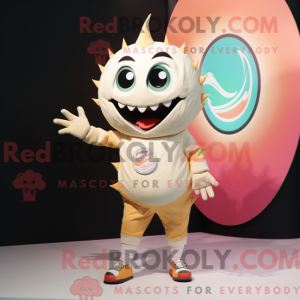 Personagem de máscara de um...
