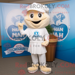 Mascot character of a Clam...