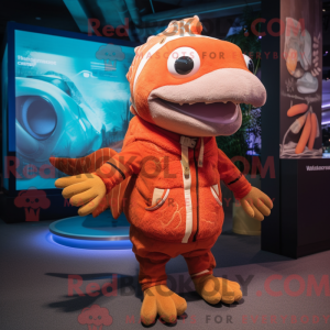 Mascot character of a...