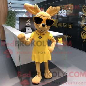Mascot character of a Gold...