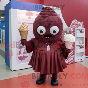 Mascot character of a...