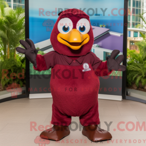 Mascot character of a...