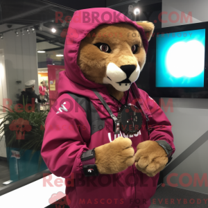 Mascot character of a...