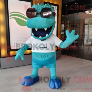 Personnage mascotte d un...