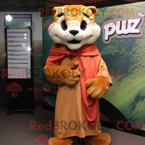 Mascottefiguur van een...