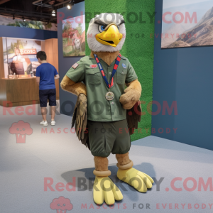 Mascot character of a Olive...