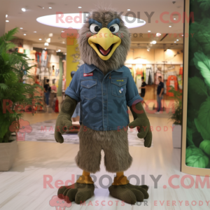 Mascot character of a Olive...