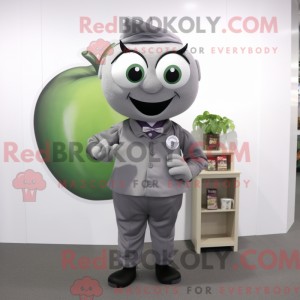 Mascot character of a Gray...