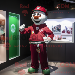 Personnage mascotte d un...
