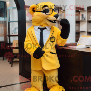 Personnage mascotte d un...