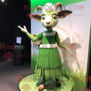 Mascot character of a Olive...