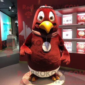 Mascot character of a...