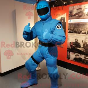 Mascot karakter van een...
