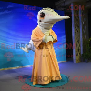 Maskot-karakter af en...