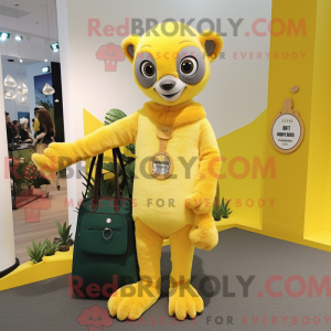 Mascot karakter van een...