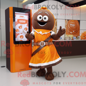 Mascot character of a...
