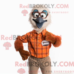 Mascot character of a Rust...