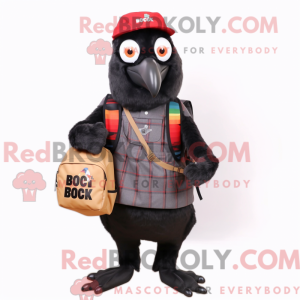 Mascot character of a Black...